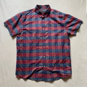 Mens RVCA Short Sleeve Button Down